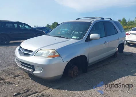 2002 Acura Mdx z USA, uszkodzony, nr VIN 2HNYD18822H527408